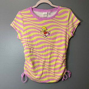 Simpsons T Shirt Lisa Simpson Skateboard - L